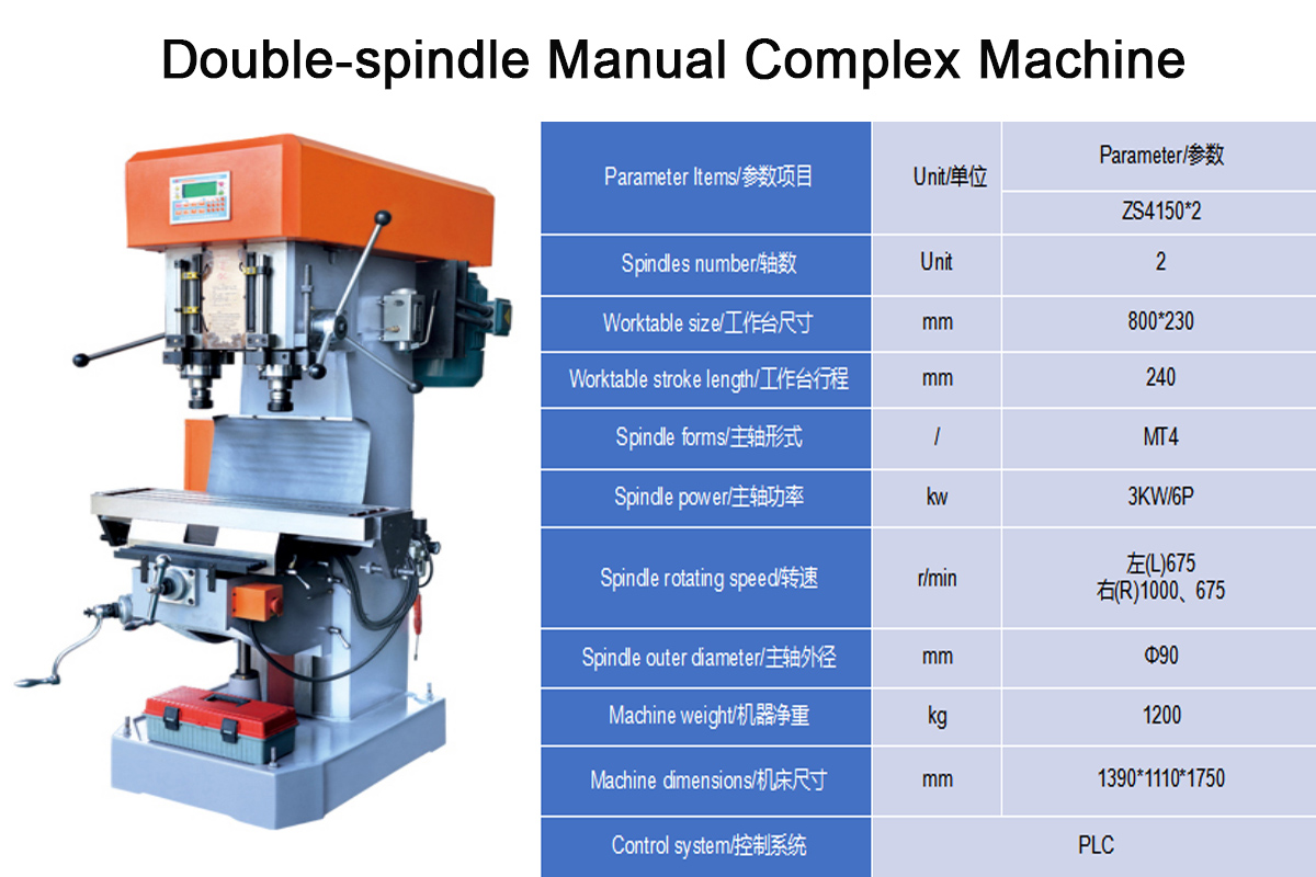 PNEUMATIC DOUBLE SPINDLES SERIES