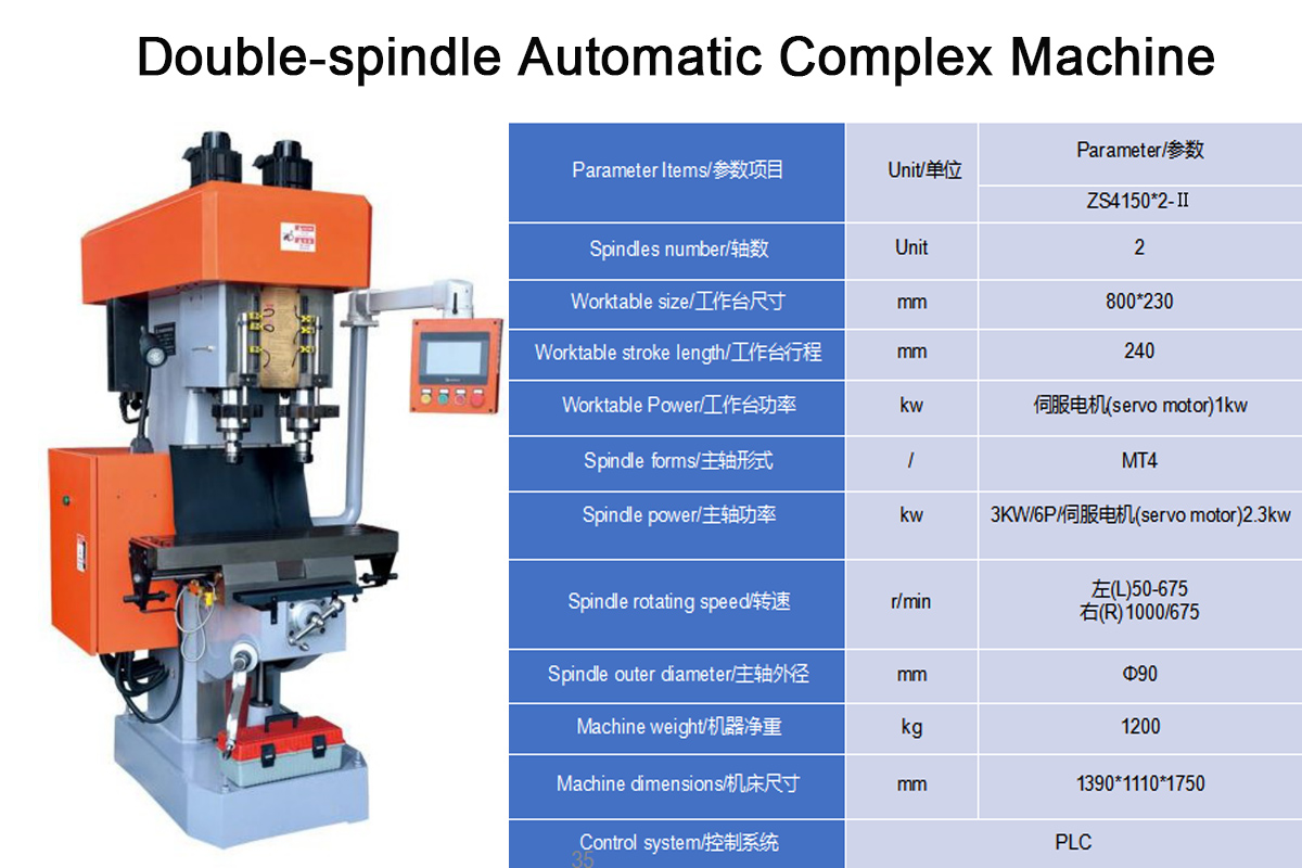 SERVO DOUBLE SPINDLES SERIES