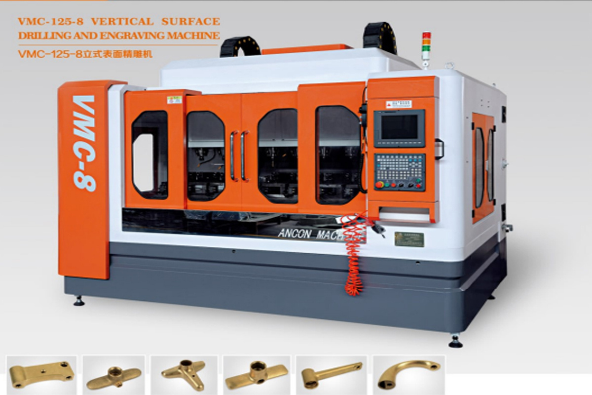 CNC Peeling Polish Milling Machine - Faucet Valve