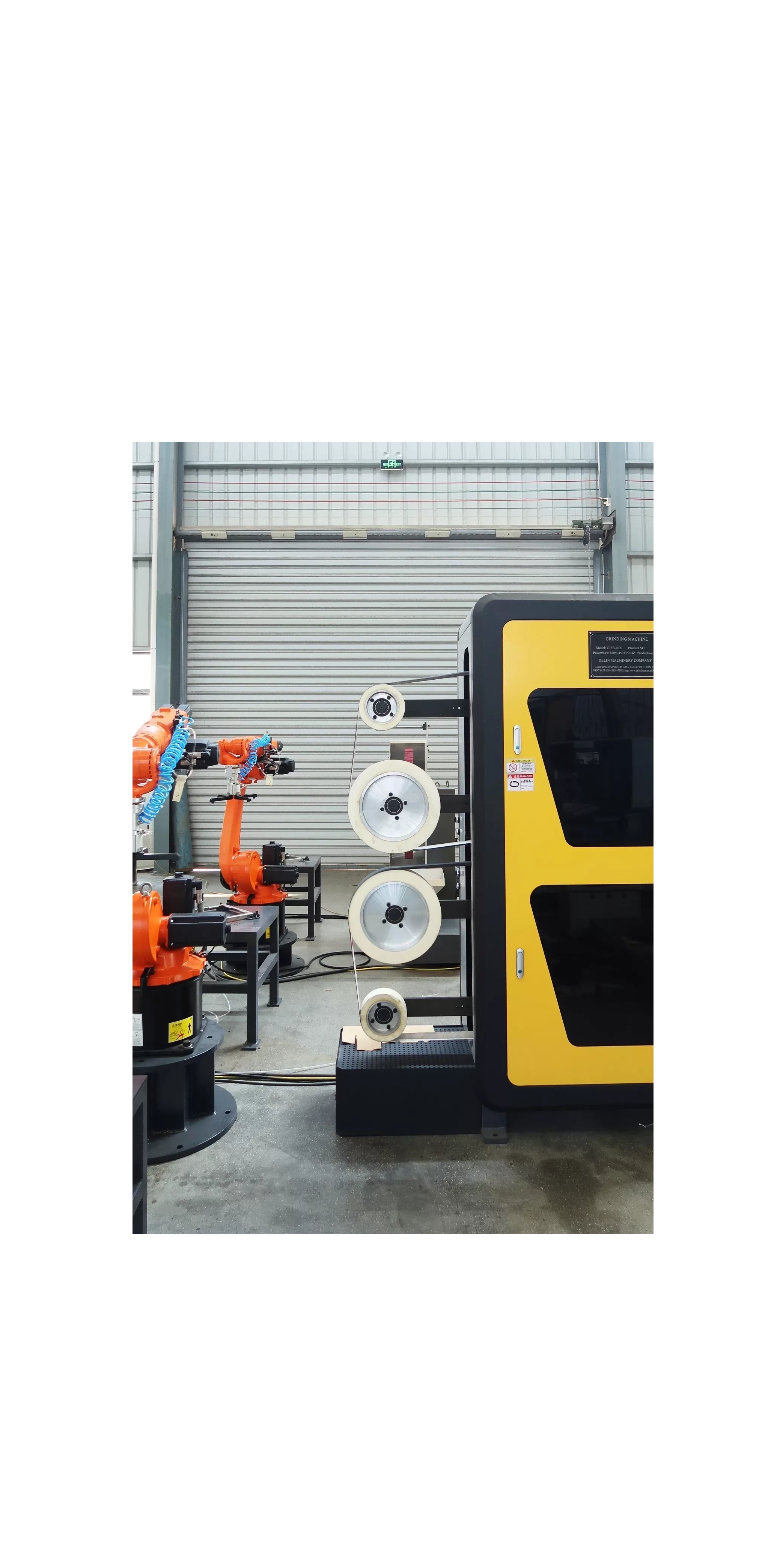 CBB Helps Famous Enterprises Build Automated Grinding And Polishing Upgrade Sample